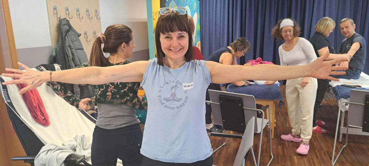 Izobraževanje iz nevrološke refleksoterapije